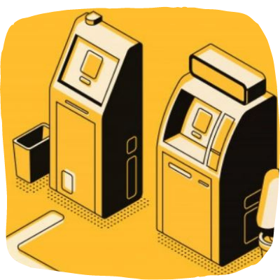 Tout savoir sur les guichets et distributeurs automatiques bancaires : l&rsquo;infographie.